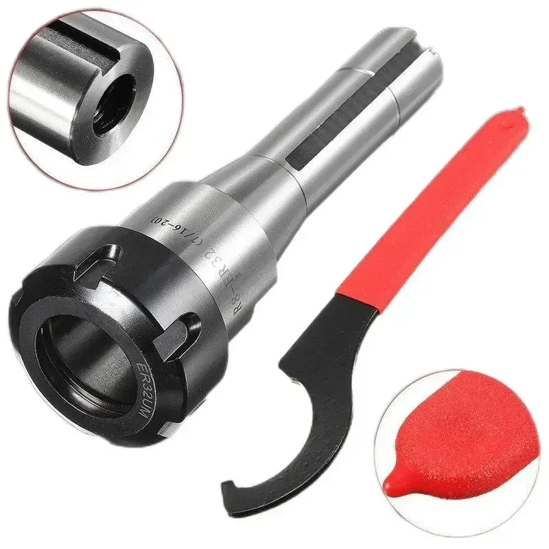 ER Iso Apu-sleutel ER8 ER11 ER16 ER20 ER25 ER32 ER40 ISO20 ISO25 ISO30 APU13 APU16 C25 C32 C40 ER16M ER20M Moersleutelmoer spantang