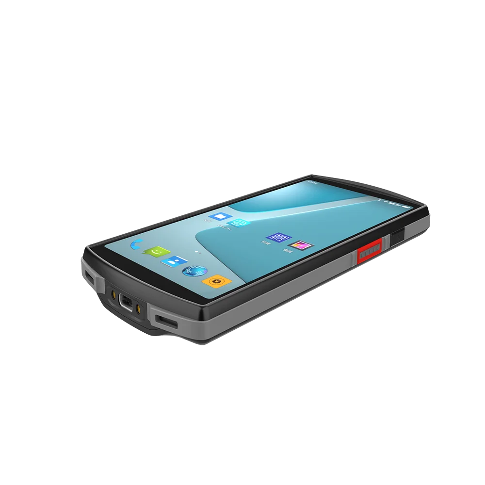 6. Inch Robuuste Handheld Terminal Met Vingerafdruk Ontgrendeling, 2d Barcode, Nfc, Octa-Core Android 10.0 , 4G Lte, 4Gb + 64G N60