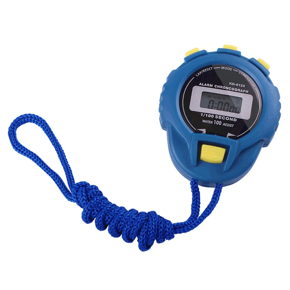 

Digital Stopwatch Handheld LCD Stopwatch Sports Timer Equipment Sports Stopwatch Timer Stopwatch Watch with String for Sports