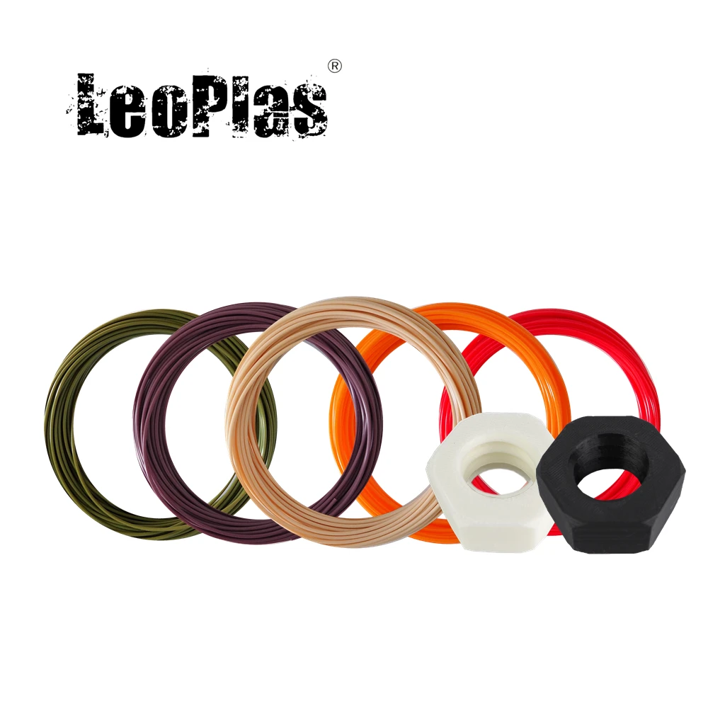 

LeoPlas Nylon PA Filament 1.75mm 20 Meters Sample For 3D Printer Consumables Printing Supplies Plastic Material