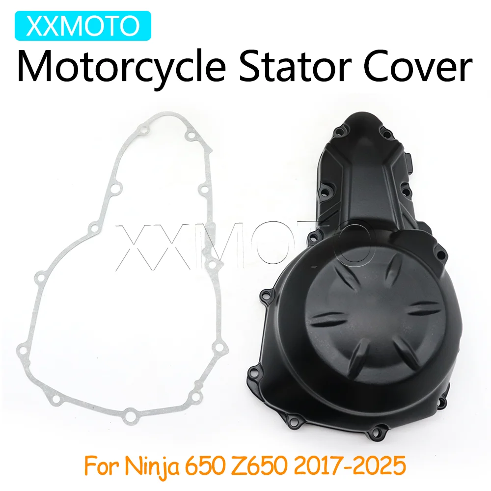 

For Kawasaki Ninja650 Z650 2017-2024 2025 Ninja Z650 Z 650 Motorcycle Stator Cover Engine Generator Ignition Crankcase Cover