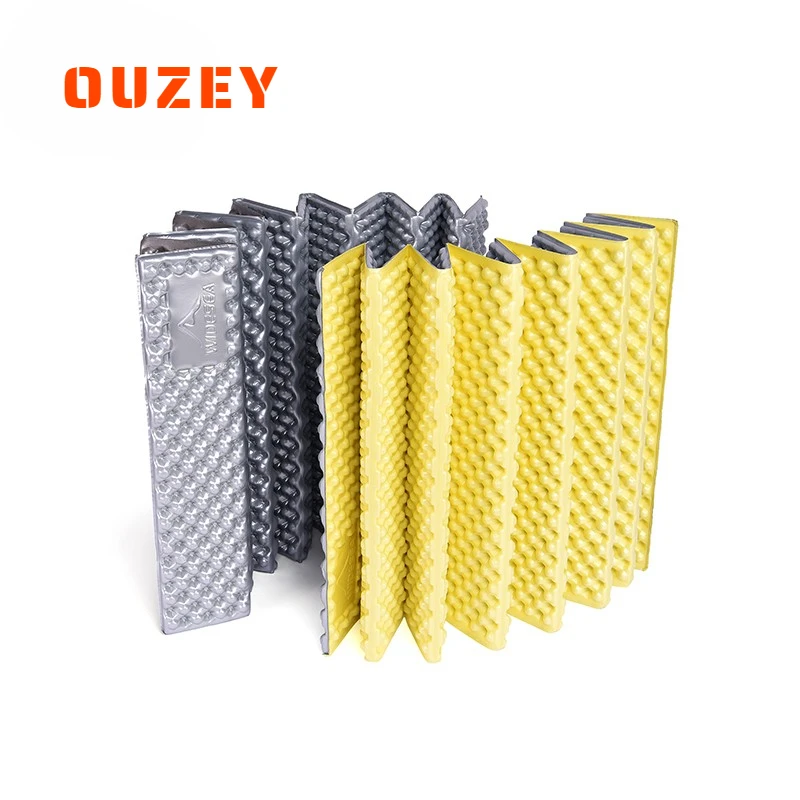 OUZEY-esterilla de Camping portátil, colchoneta para dormir, colchón de cama de espuma para Picnic, equipo de viaje para senderismo, manta impermeable a prueba de humedad