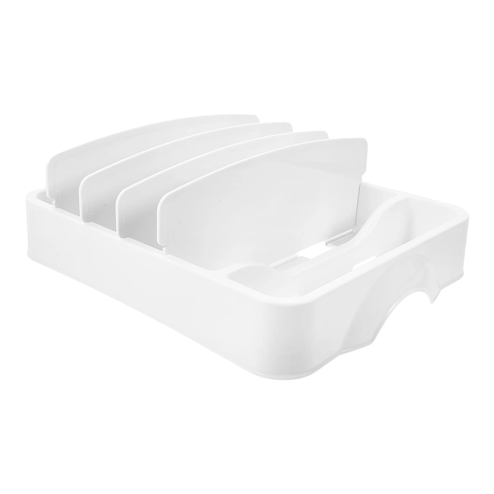 

Multi-Functional ABS Kitchen Organizer Silverware Holder Fork Spoon Chopsticks Storage Container Lid Plate Mat Cutting Board