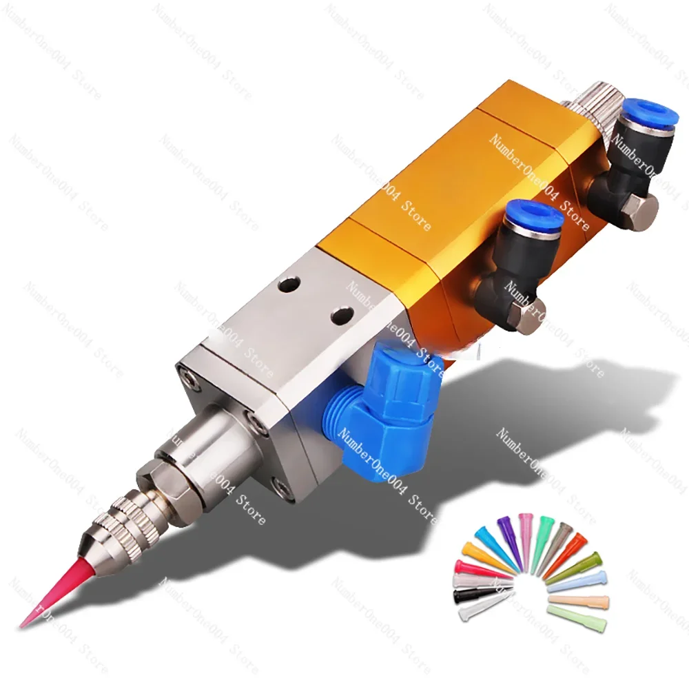 MY-3131 UV Dispensing Valve Anti-drip Silicone Valve Suck Back Epoxy Silicone Resin Glue Pneumatic Precision Dispensing Valve