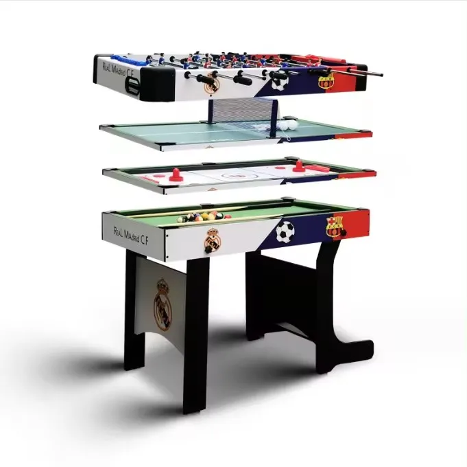 Wholesale New Design kids 5 in 1 Multi Function Game table football game