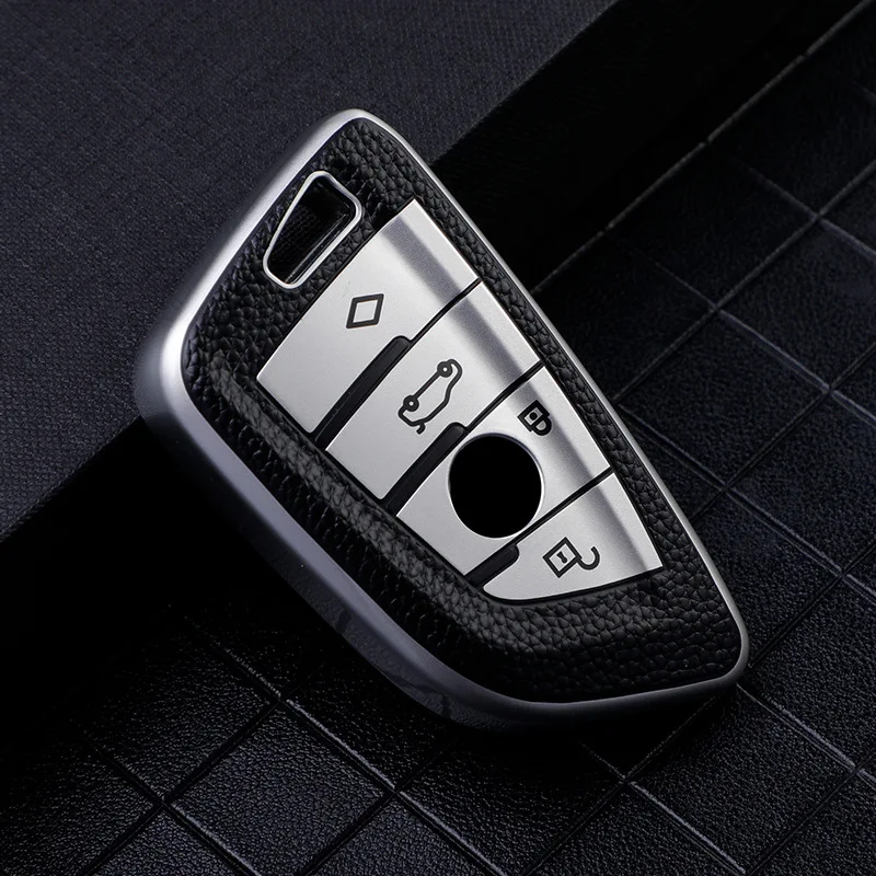 

TPU Car Key Case for BMW 216i F46 X1 X2 X3 X5 X6 GT 2 5 6 7 Series 3 4 Buttons Smart Keyless Remote Control Fobs Protector Cover