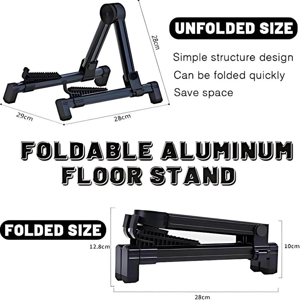 Foldable Electric Monowheel Stand Guitar Stand A-Frame Universal Stand for Segway Ninebot One S2/Z6/Z10 Inmotion V5F/V8F/V10F