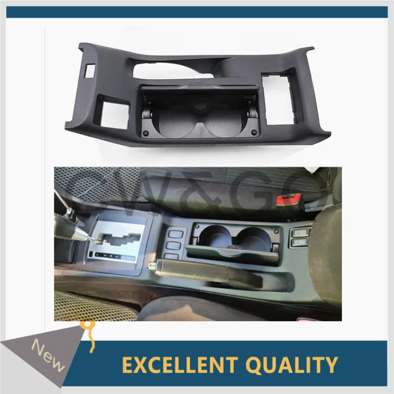 

Car Styling Lower shift center front console Armrest with water cup holder 8041A071XA for Mitsubishi Lancer EX