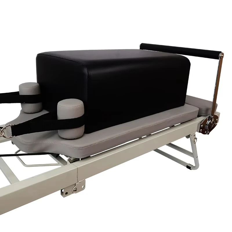 Foldable Pilates Studio Health Leather Square Box Accessories for Home Fitness Pilates Reformer