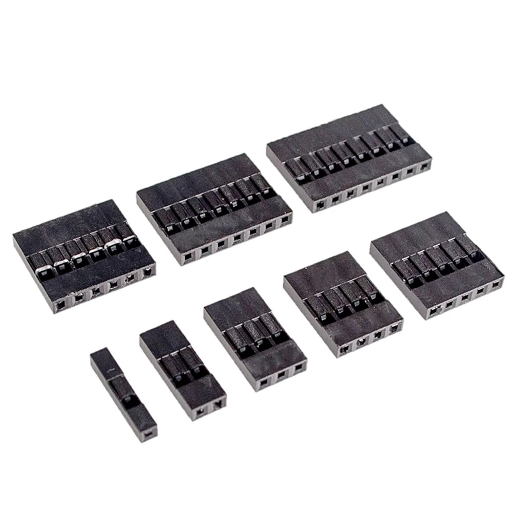 620pcs Dupont Wire Jumper Pin Header Connector Housing M/F Crimp Pins 18-26AWG Durable Electronic Components