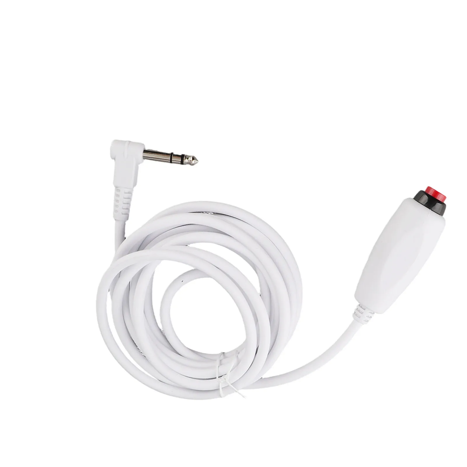 Push Button Cord  6.35mm Interface Replacement Nurse Call Cord with Clip for Nurse Station 9.8ft Push Button Cable