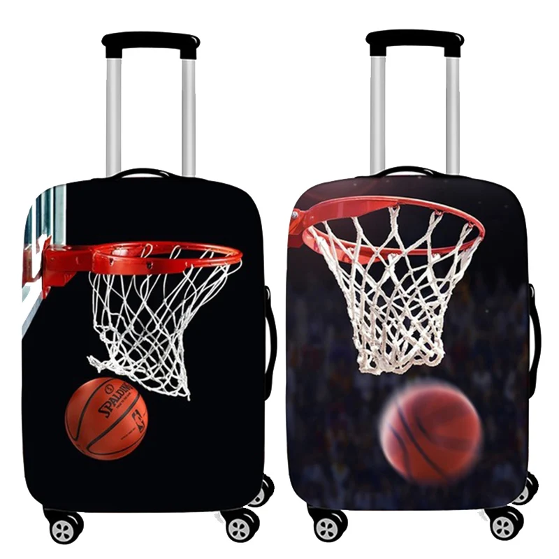 Sport Basketball Luggage Protctive Cover 18-32 Inch Trolley Case Cover Travel Accessories Stretch Cloth Suitcase Protctive Cover