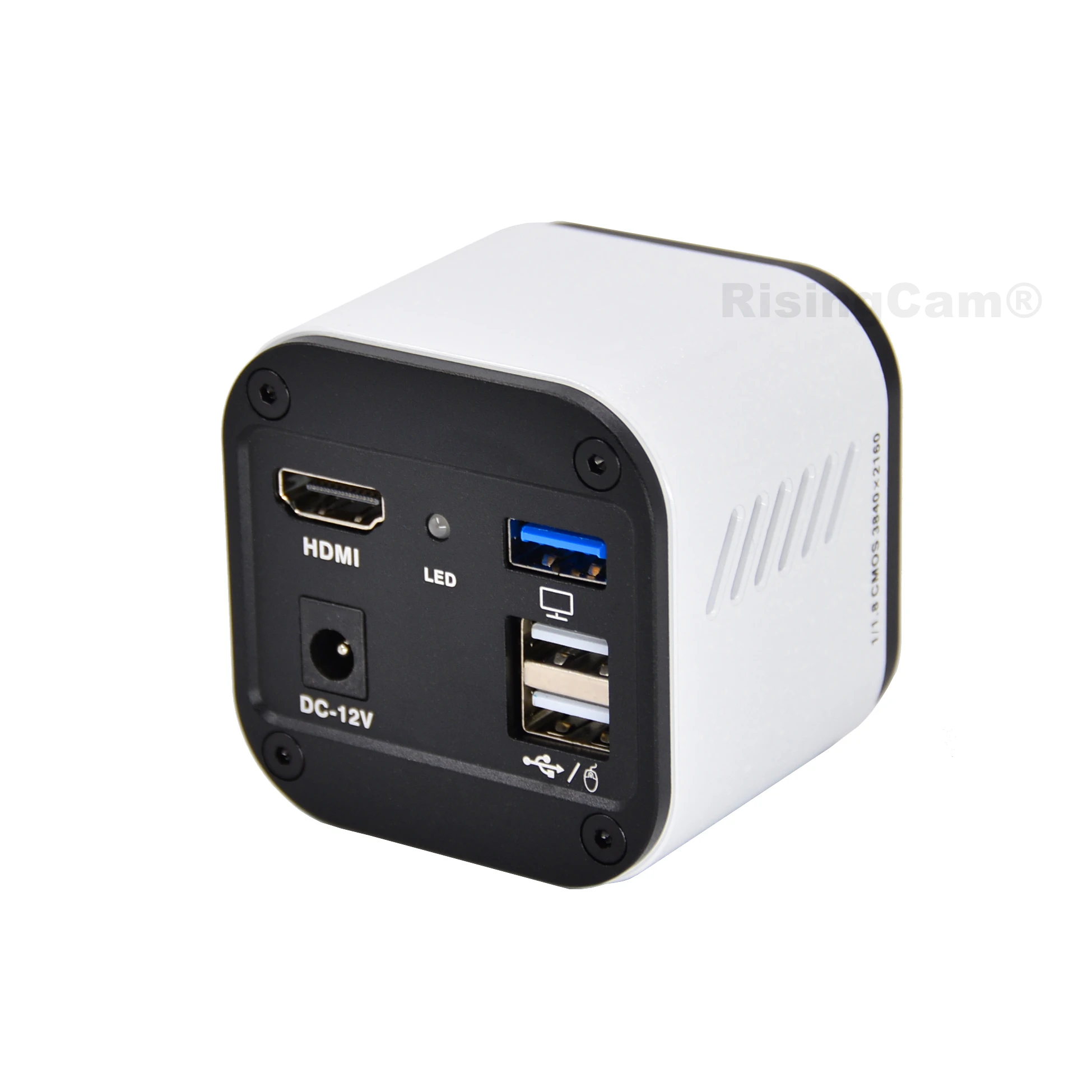 Imagem -06 - Uhd Câmera de Microscópio Industrial com Sensor Embutido Saída Hdmi e Usb Montagem c Industrial Sensor de 30fps Sony Imx678 Pol Risingcam4k