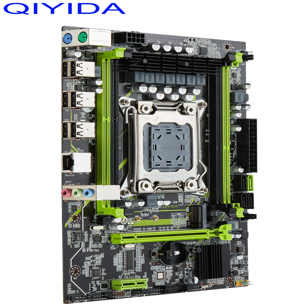 Qiyida X79 Motherboard Set With LGA2011 Combos Xeon E5 2689 CPU