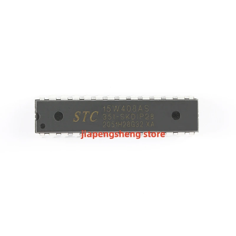 2PCS new original STC15W408AS-35I-SKDIP28 enhanced 1T8051 MCU microcontroller MCU