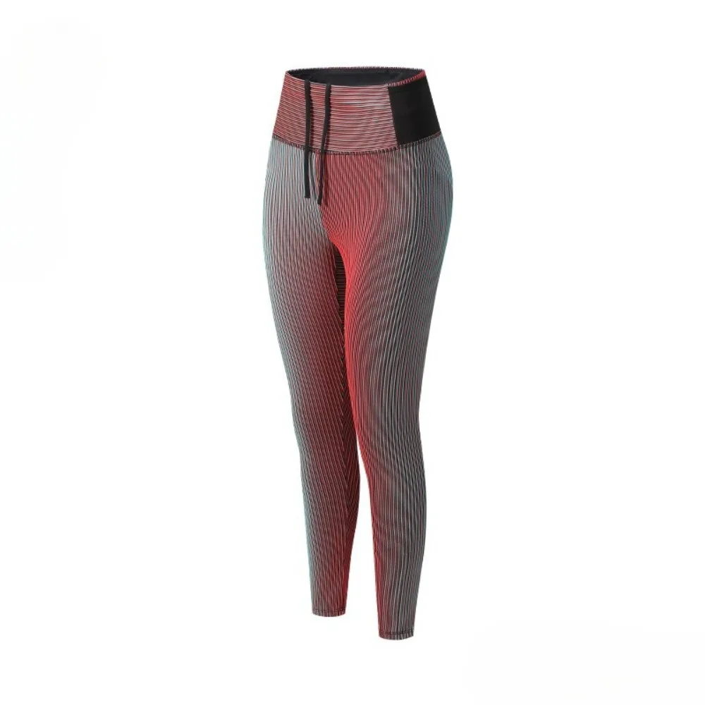 

New Yoga Trousers Sports Fitness Double-layer Wicking Breathable Marathon Running Compression Pants