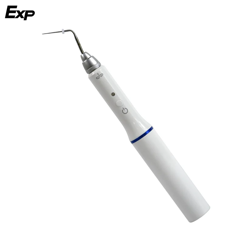 EXP DENTAL Dental Cordless Wireless Gutta Percha Obturation System Endo Electric Heated Pen with 2 Tips Dentistry Tool