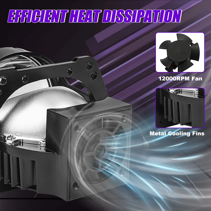 100 واط 3.0 بوصة ثنائية led عدسة 20000LM العارض العدسات H4 H7 9005 9006 LED العلوي ل Hella 3R G5 مرحبا لو مصباح تصفيف السيارة التحديثية