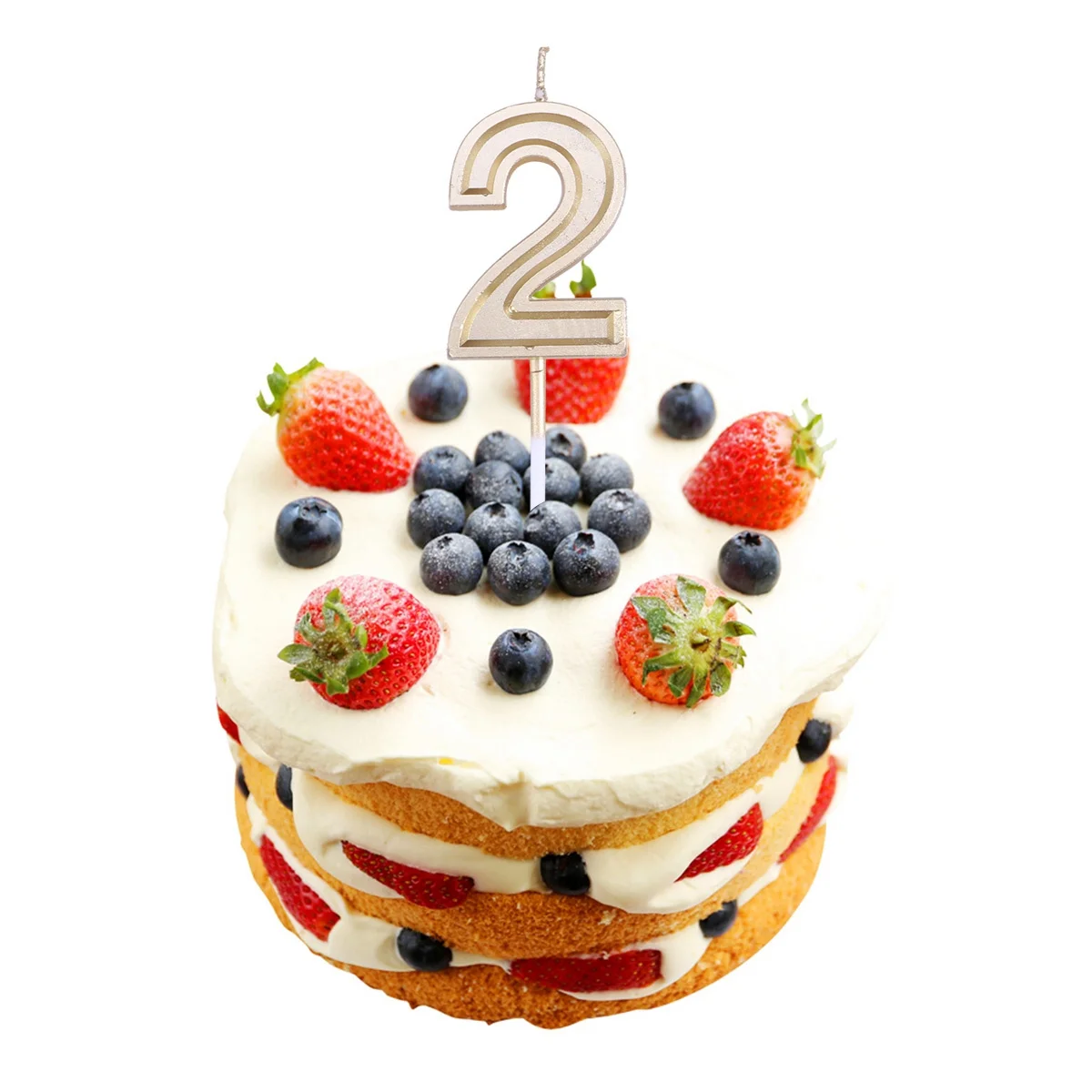 

Number Candles For Cakes Gold Glitter Happy Birthday Numeral Smokeless Wax Glow In Dark Decoration Party Wedding