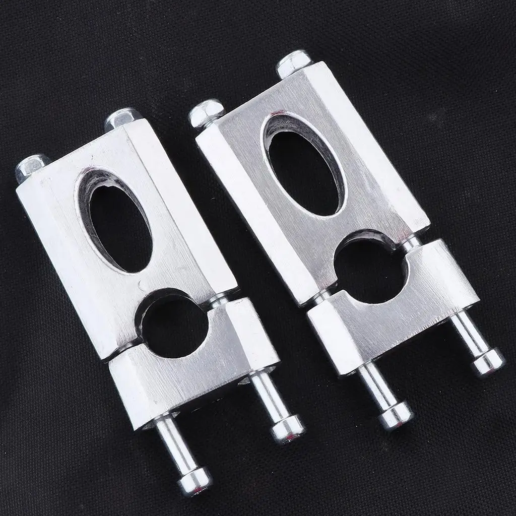 2x Motorcycle CNC 22mm Handlebar Riser Higher Adapter for 1125cc, Effectively Raising the Bar Approximately 2.68 inch Height