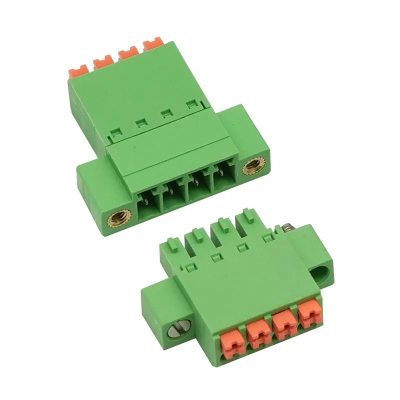 15EDGKNM-3.81/3 محطة زنبركية رفيعة مع آذان 15EDGKNPM مجموعة مؤخرة بدون لحام #5