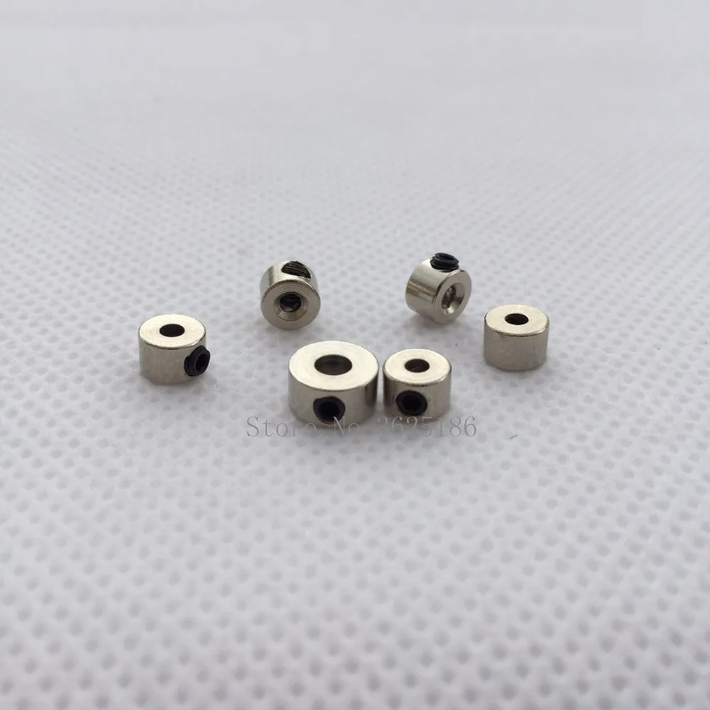 50pcs collier de roue train d'atterrissage 6x2.1mm 8x3.1mm modèle d'avion RC pièces d'avion avion aéromodélisme