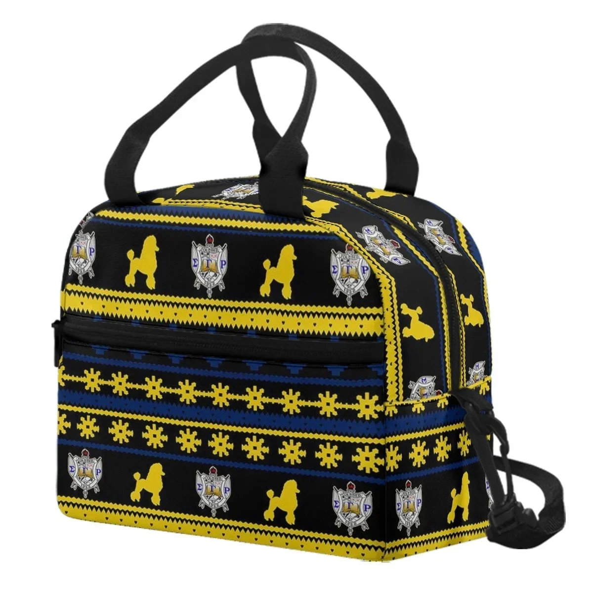 

Sigma Gamma Rho Meal Bag New Multi-Pocket Snack Pack Thermal Preservation Thickened Recycling Bags Lunch Box