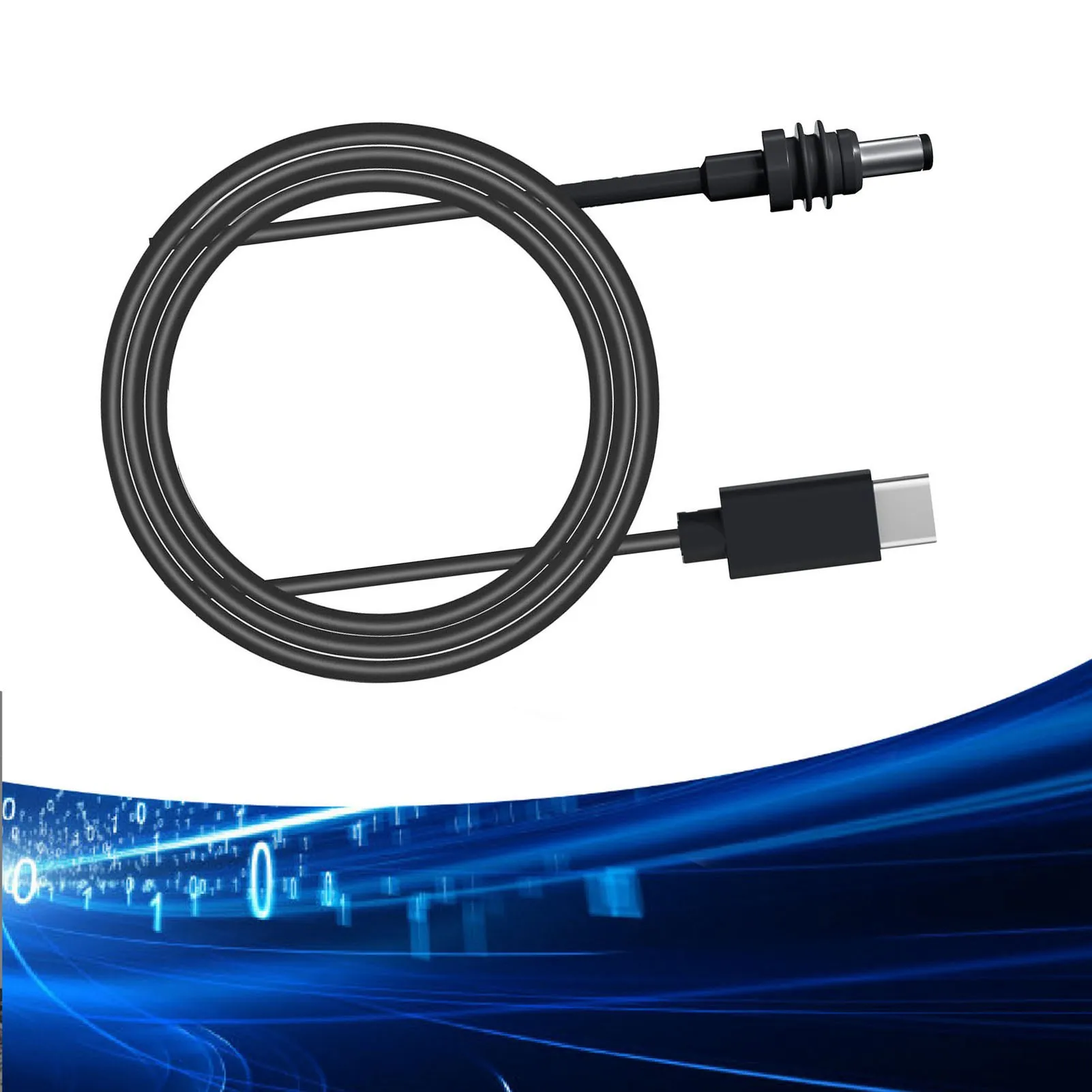 USB C To  Power Cable 18AWG Versatile IP68 Water Proof  Power Charging Cord Plug and Play Rubber Copper for Mini Dish