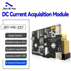 JSY-MK-227 100A RS-485 modulo di acquisizione della tensione di corrente monofase cc bidirezionale con Shunt integrato