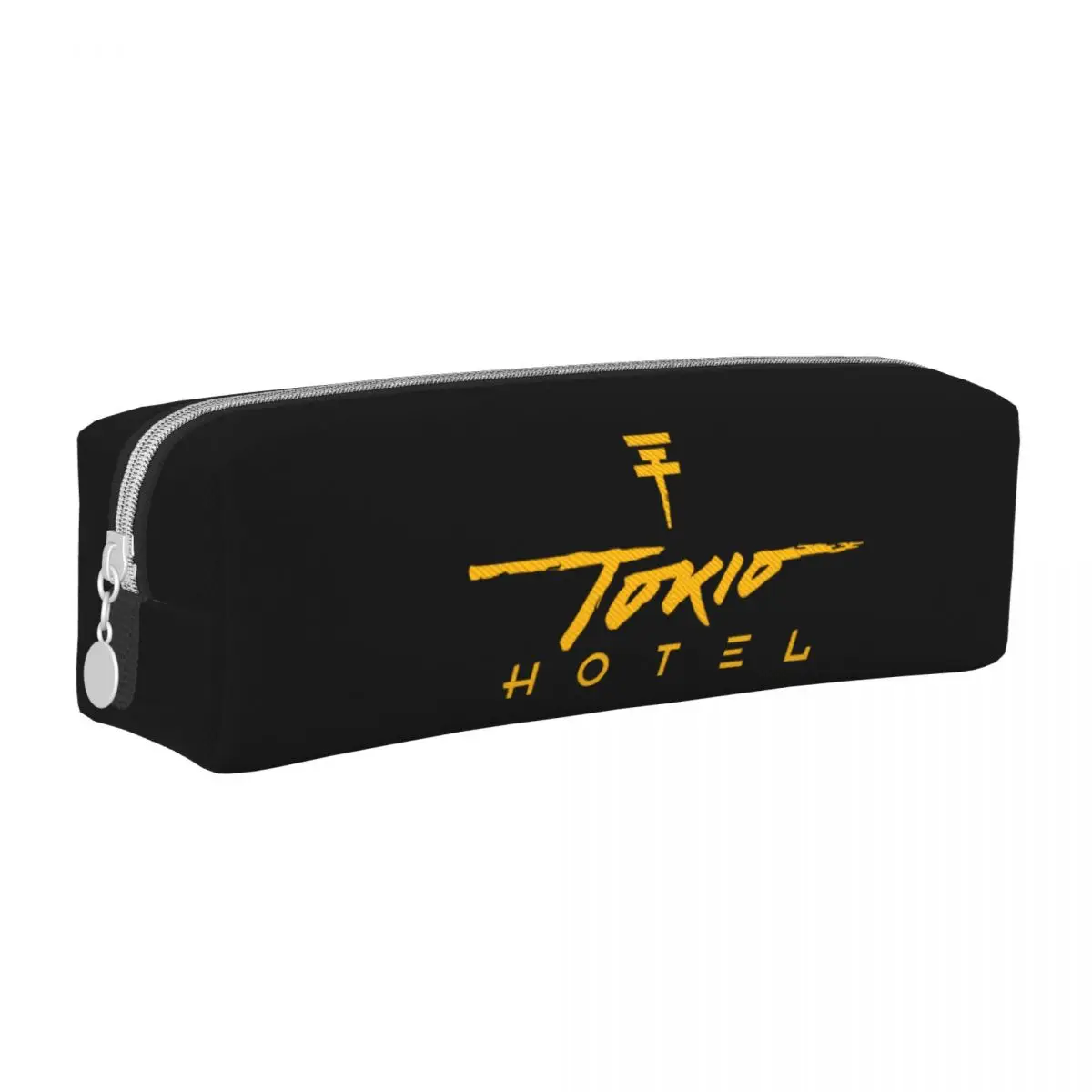 Lovely Tokio Hotel Rock Music Pencil Cases Band Logo Bill Kaulitz Pencil Pouch Pen Holder for Girl Boy  Bag Students School