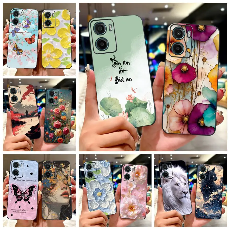 

Чехол для Motorola Moto G05 MotoE15, новый модный окрашенный чехол, противоударный чехол для телефона Motorola Moto E15 G 05, Soft Shell