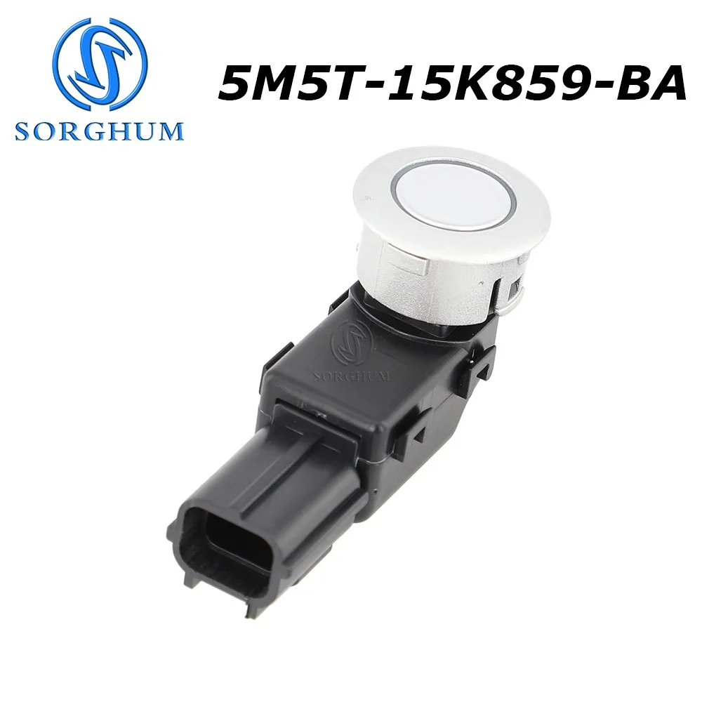 SORGHUM Silver 5M5T-15K859-BA PDC Parking Sensor For Ford Focus 2.0L 2010 Reverse Radar 5M5T15K859BA Car Replacement