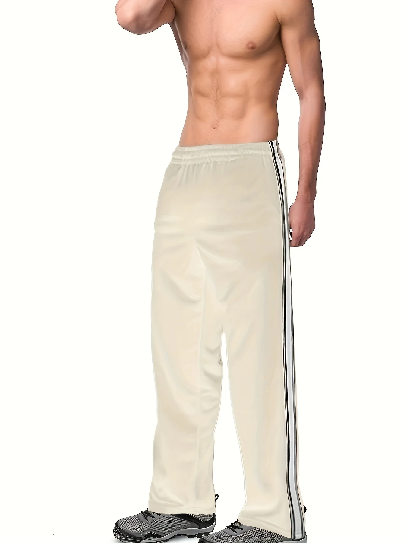 2025 New Summer Men's Casual Sports Pants Gym Workout Joggers Running Trousers for Men Waist Lightweight Quick Dry - Image 2