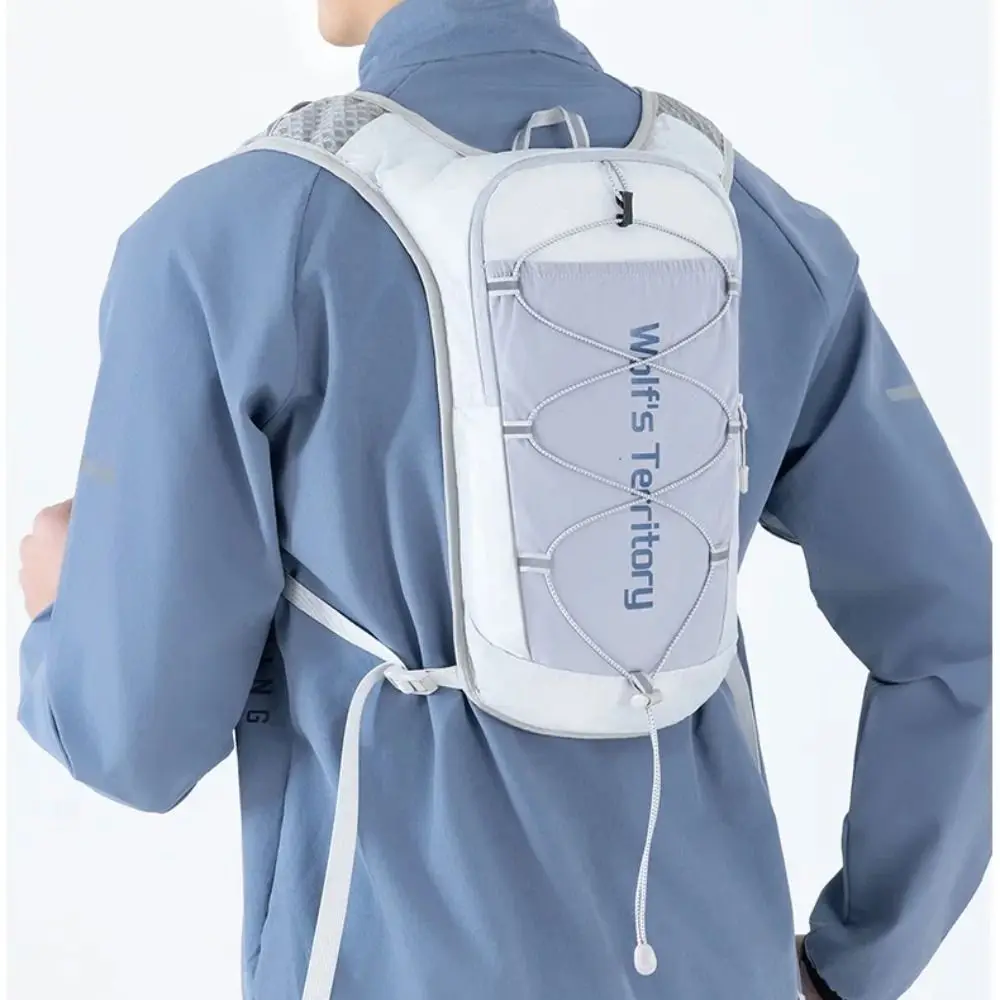 Breathable Sports Marathon Backpack Ultra-light Multiple Pockets Ourdoor hiking backpack Adjustable Nylon Material