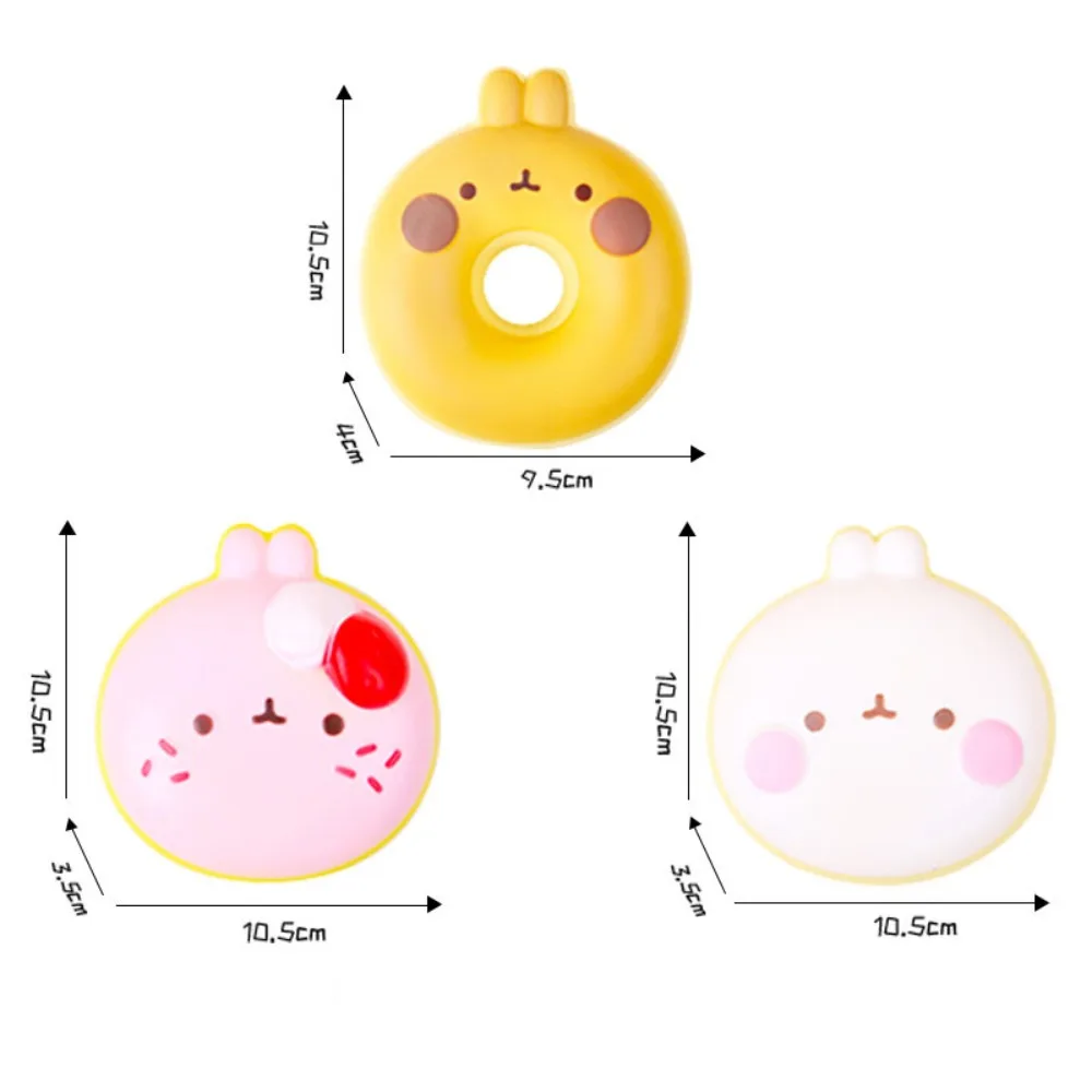 Novelty Simulated Rabbit Squeeze Toy Rabbit Biscuit Pinch Music Cartoon Fidget Toy Sensory Fidget Toy Cute Pinch Toy Funny Toys