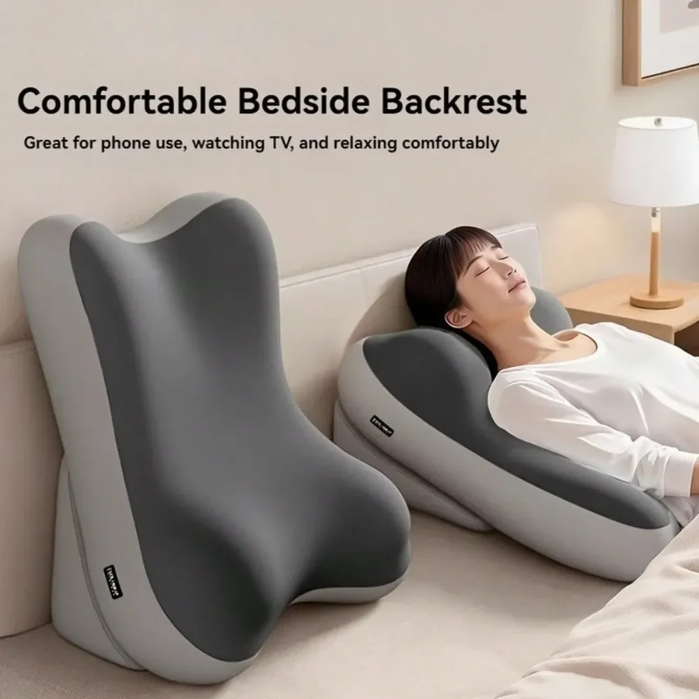 

Detachable Backrest Pillow Ergonomic Memory Foam Bed Wedge Pillow With Leg Elevation Wedge And Inclined Support, Suitable For B