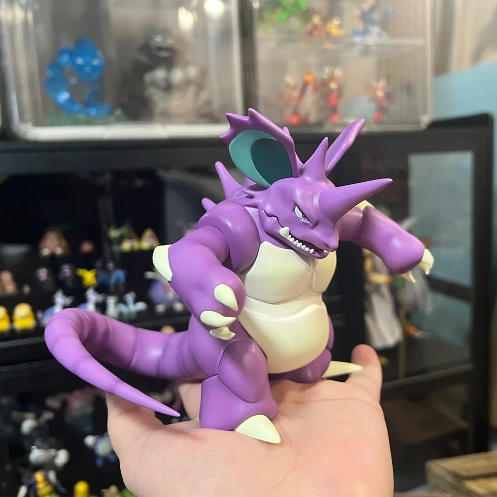 

Anime Pokemon Figure 034 Nidoking Action Figure 1/20 Scale Model Collect Model Decor Toy Pokemon Anime Peripheral Birthday Gift