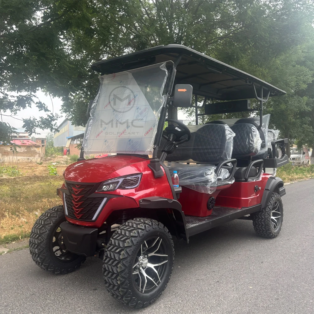 عربة جولف كهربائية عالية الطاقة عربة صيد كهربائية نادي لمشاهدة معالم المدينة أحدث عربة كهربائية للكبار ذات أربع عجلات بالجملة #3