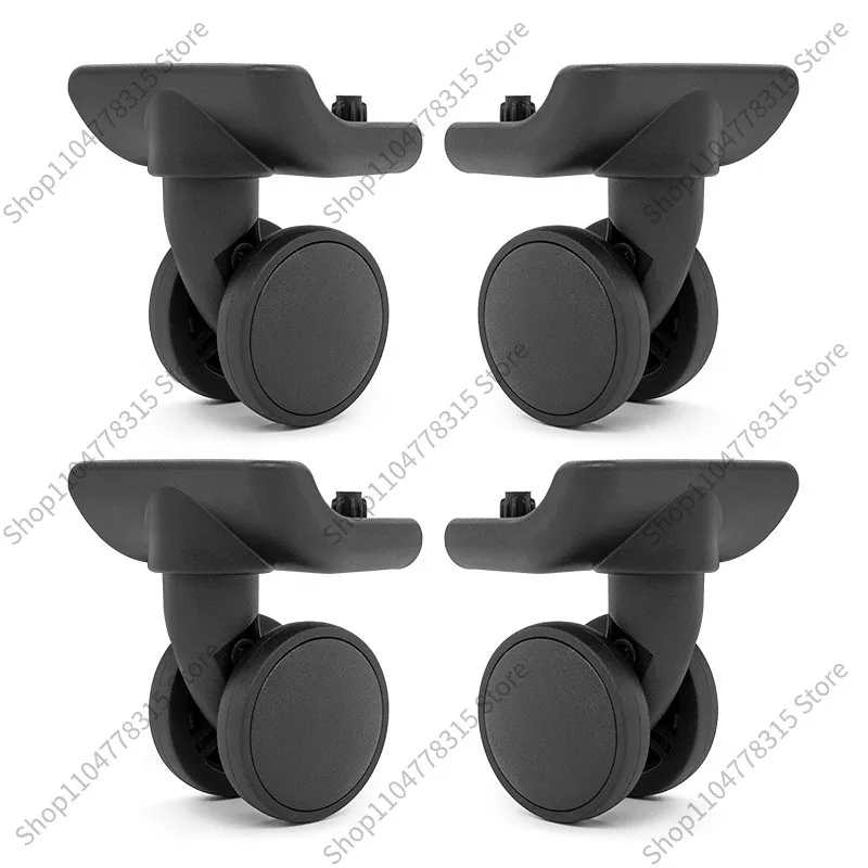 For Samsonite & Paul Suitcase Repair Parts, JX-W2 Silent Swivel Caster, Replacement Roller for Damaged Luggage