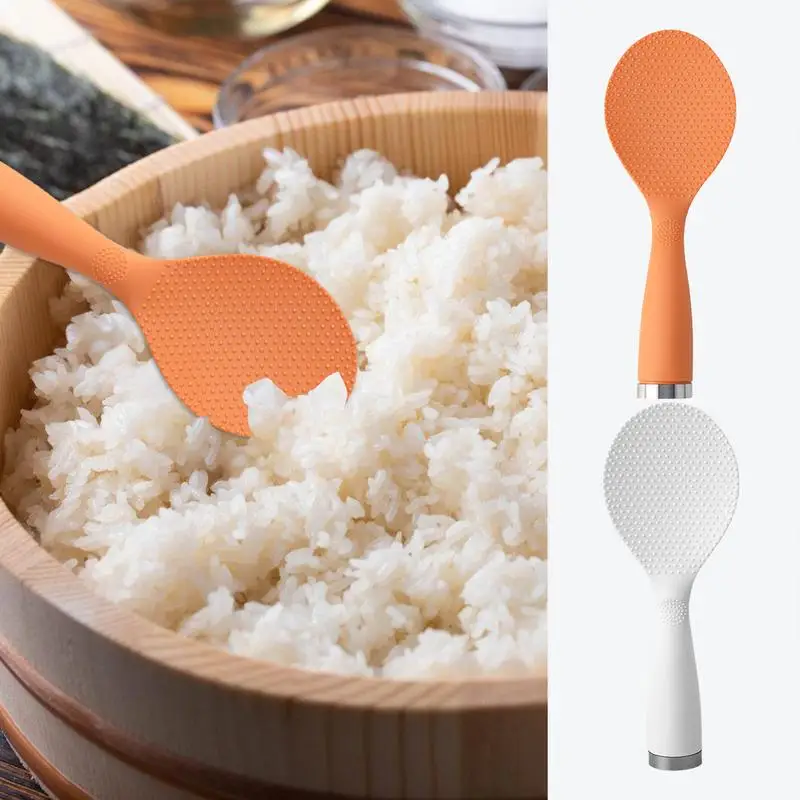 

Non Stick Rice Spoon Wear-Resistant food serving Spatula Standable cooking Kitchen utensil food scoop household accessories