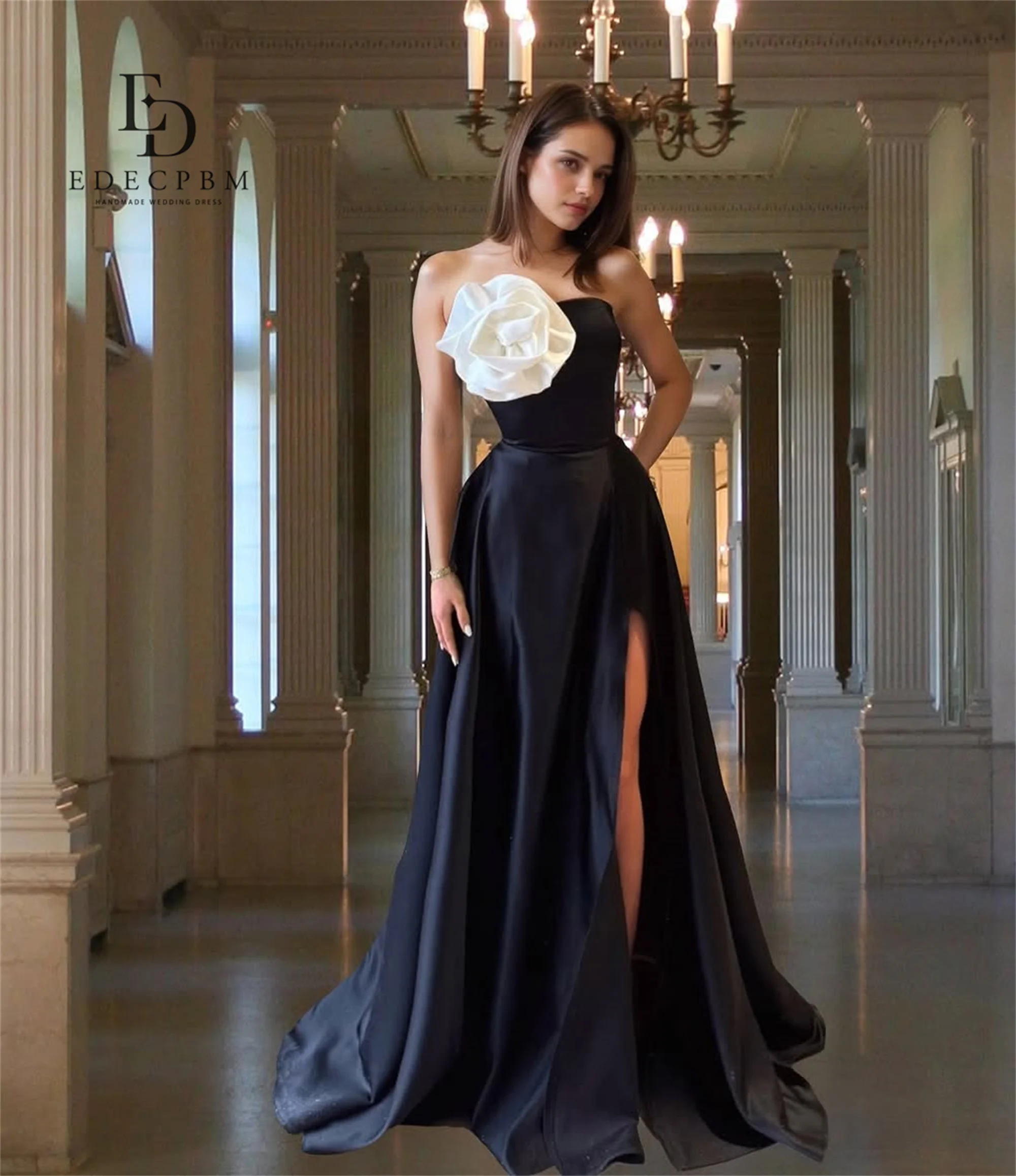 

EDECPBM Customized Luxurious Women's Evening Dresses Ladies Wedding Dress Evening Dresses for Special Occasions prom dresses