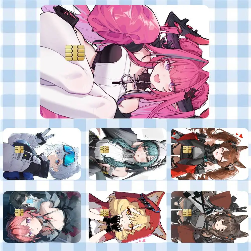 

Arknights Endfield Sticker Film Tape Skin for Credit Card Debit Card Cartoon Waterproof Stickers