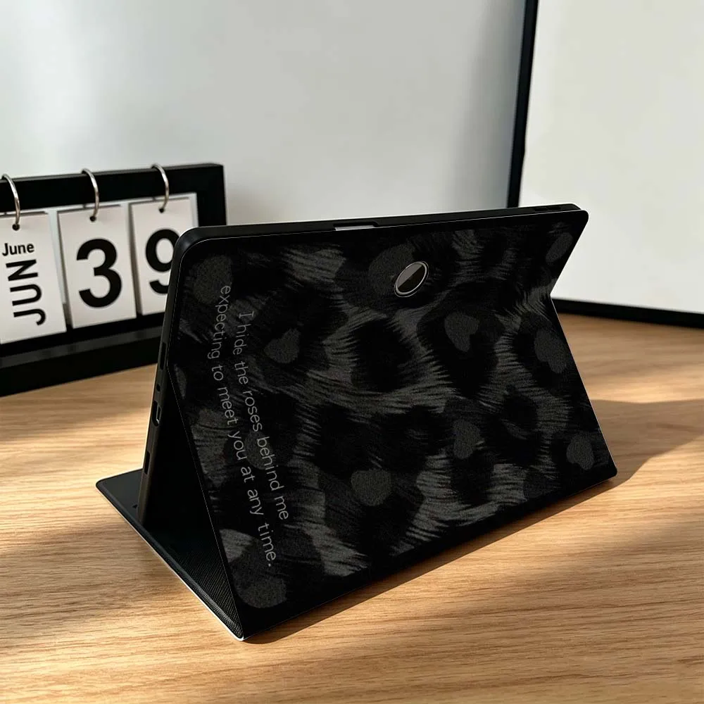 Leopard Print Bow For OPPO VIVO IQOO OnePlus Realme Infinix Pad Pro 13 12.1 11.61 11.4 11 inch Tablet Case Gift