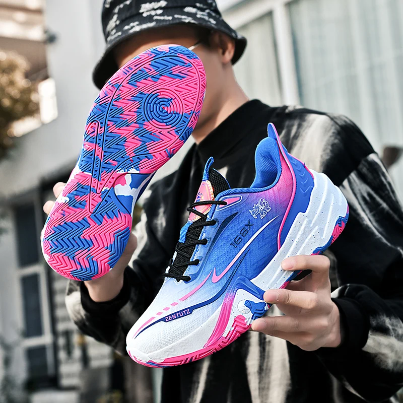 

2025 Explosions Men's Shoes Wear-resistant Basketball Shoes Men's Shoes genuine goods sneaker Autumn Men's Anti-slip Sneakers