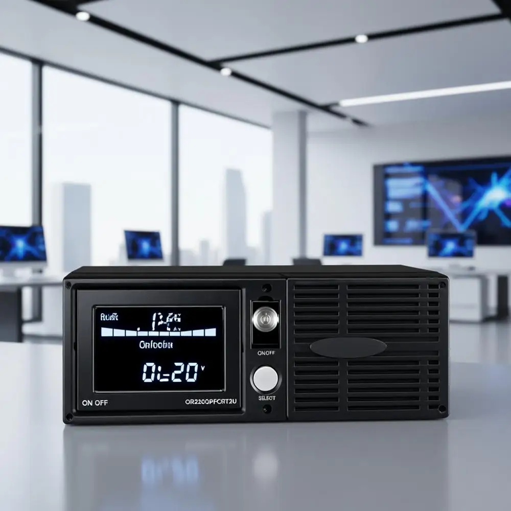 

Синусоидальный ИБП PFC для монтажа в стойку 2U, 2000 ВА, 1540 Вт, 8 розеток, AVR, резервный аккумулятор и защита от перенапряжения