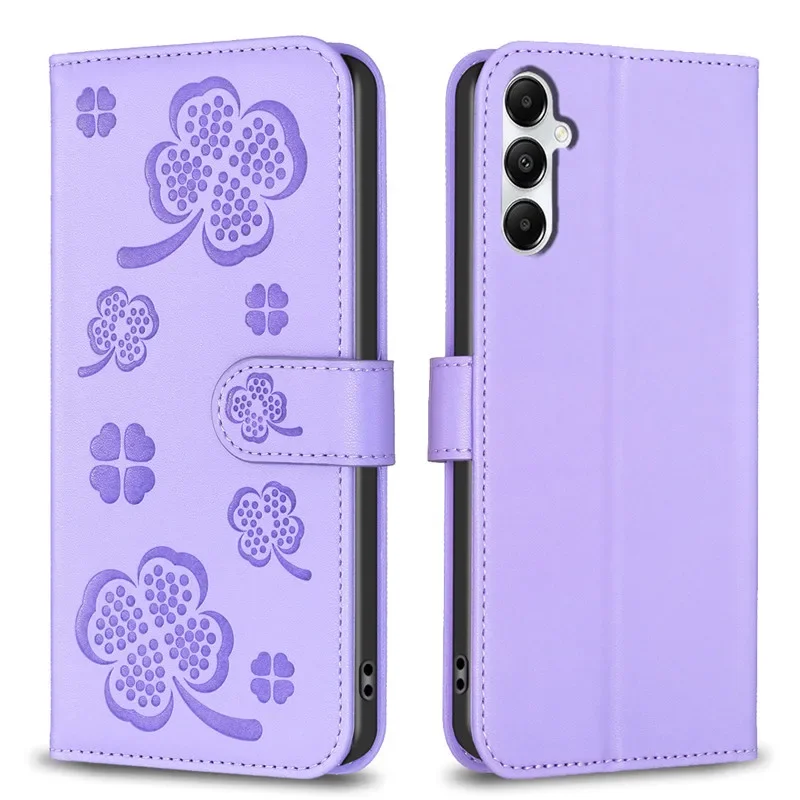 Magnetic Leather Case on For Samsung Galaxy A05 A15 4G A25 A35 A55 5G A05S A156B A055F Cases Flip Wallet Cover Bags Stand Shell