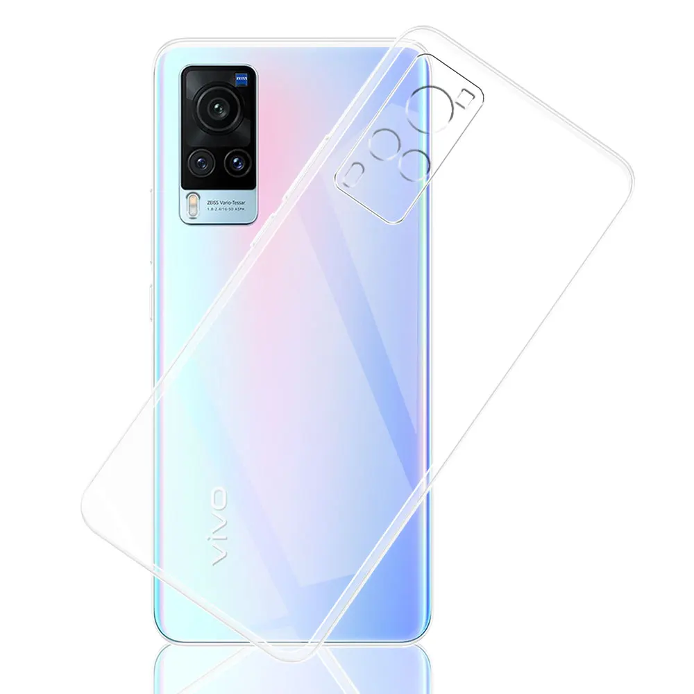 For vivo X60 Pro Global Case Clear Silicone Soft TPU Phone Cover For vivo X60 Pro China Funda X60 Pro China Transparent Coque