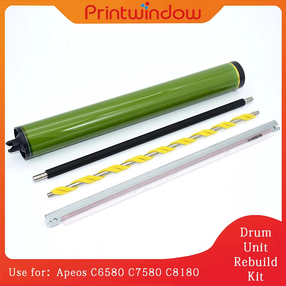 

High Quality Drum Unit Rebuild Kit for Xerox Apeos C6580 C7580 C8180 OPC Drum PCR Cleaning Roller Cleaning Blade