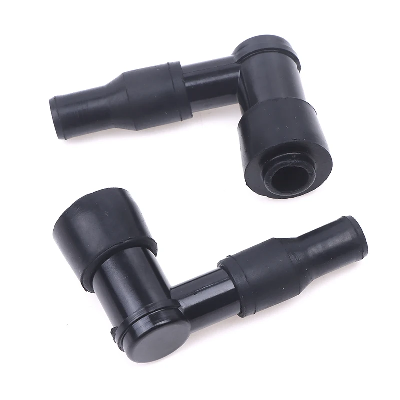 2Pcs Universal Motorcycle Ignition Spark Plug Cap Moped Scooter Dirt Bike Straddle Type Motorcycle Cub Underbone Spare Parts