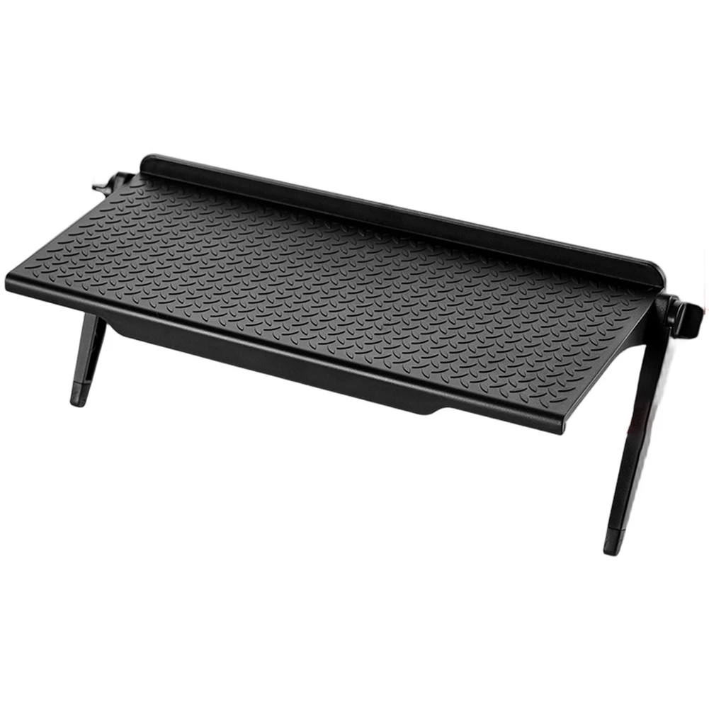 for tv Rack for Monitors Routers and DVB Receivers with Adjustable Shelf Positions to Accommodate Various Device Sizes